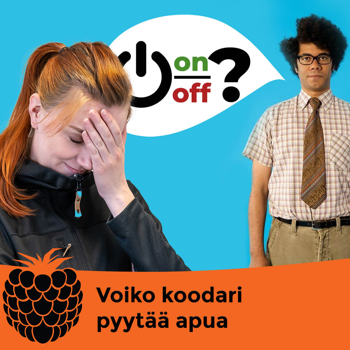 Voiko koodari pyytää apua episode artwork