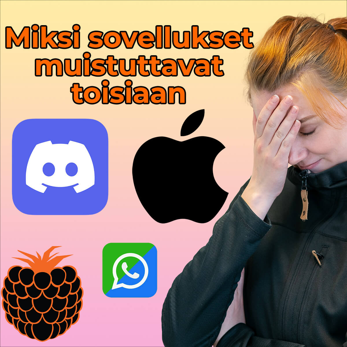Sovellukset ovat nykyään ihan samanlaisia episode artwork