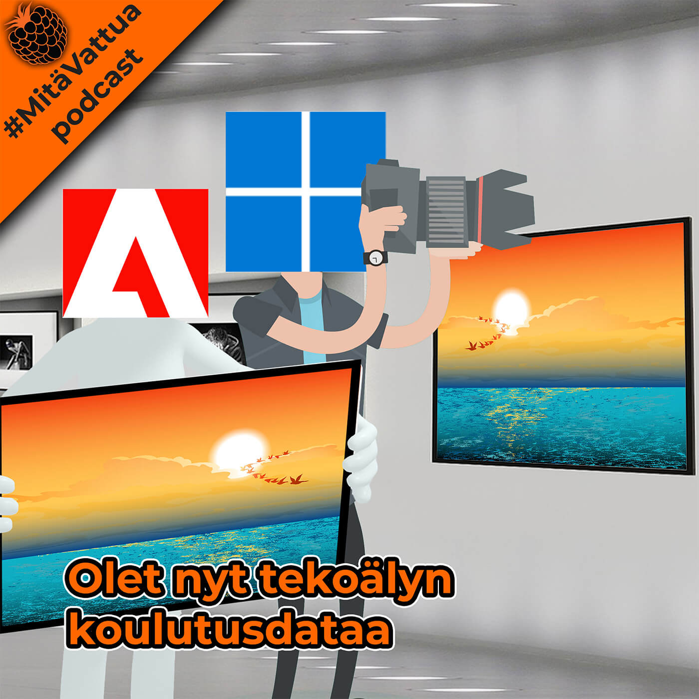 Olet nyt tekoälyn koulutusdataa episode artwork